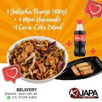 imagem Yakissoba Frango (400gr) + Coca + 4 Mini Harumakis